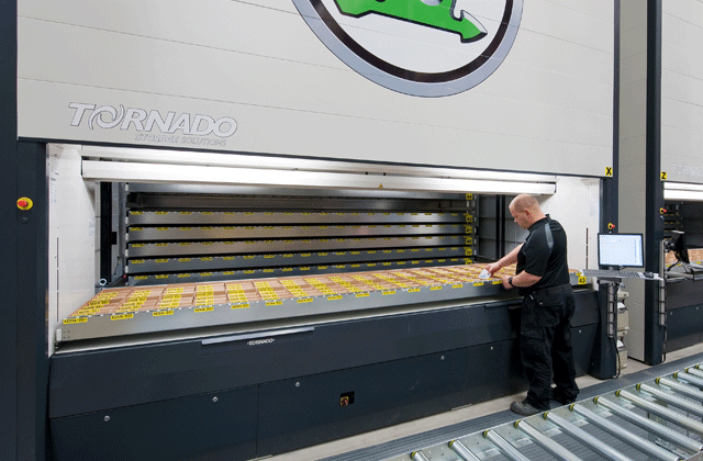 Varastoautomaatit pientavaralle, kevyelle kuormalle, laatikoille,  kiertonopeutta tarvitseville tuotteille